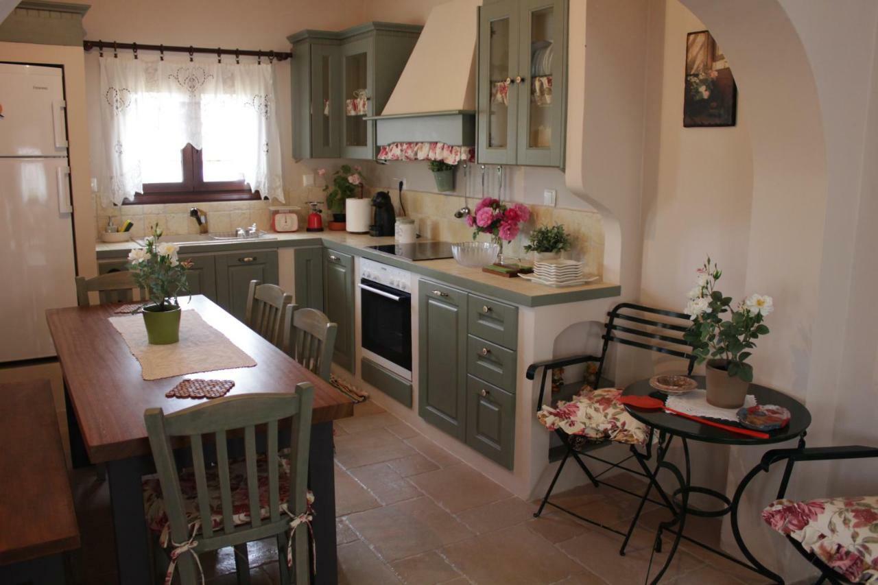 *Villa Pap-Live The Greek Hospitality In A Village* Nea Sampsounta Buitenkant foto