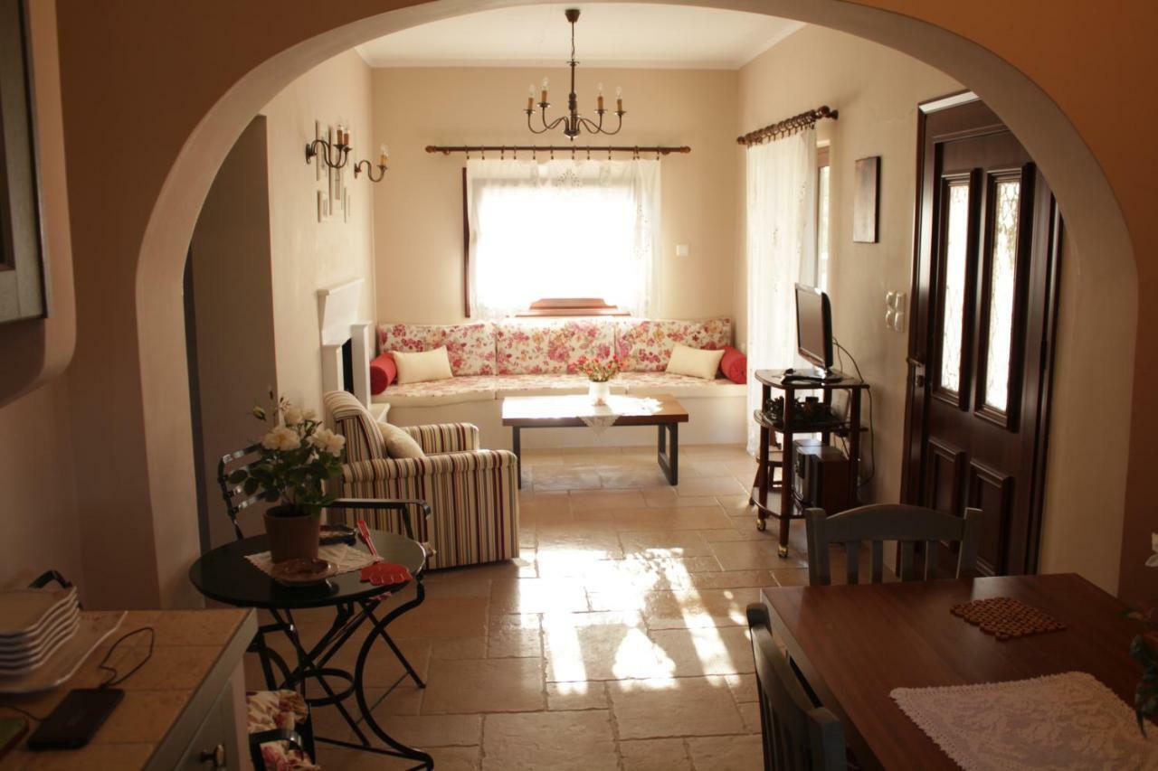 *Villa Pap-Live The Greek Hospitality In A Village* Nea Sampsounta Buitenkant foto