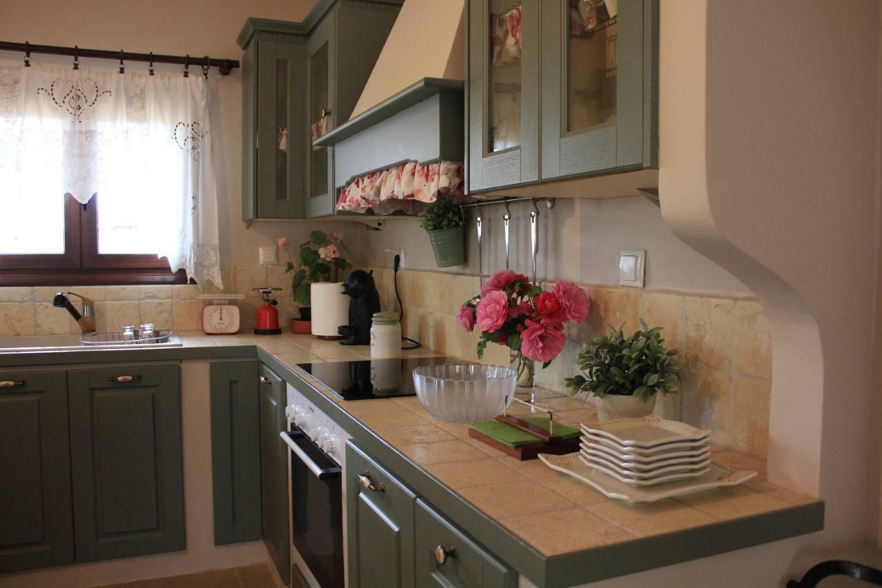 *Villa Pap-Live The Greek Hospitality In A Village* Nea Sampsounta Buitenkant foto